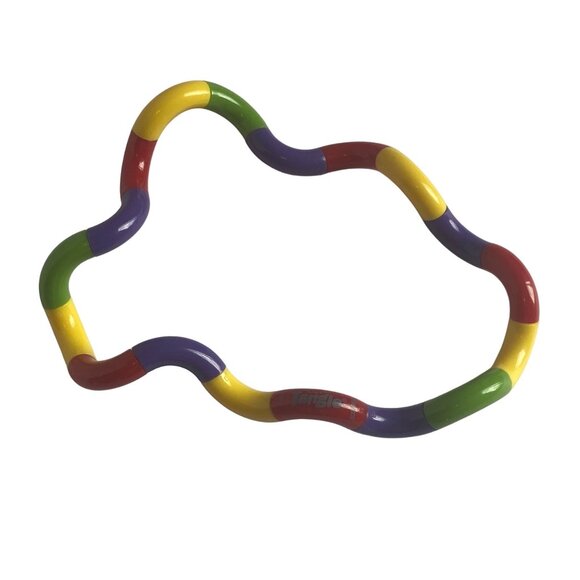 Vtg 1981 Tangle Jr. Original Fidget Toy Multicolor Therapy Twist Stress Relief - Picture 1 of 3